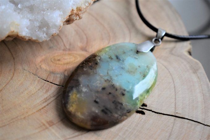 Collier Chrysoprase