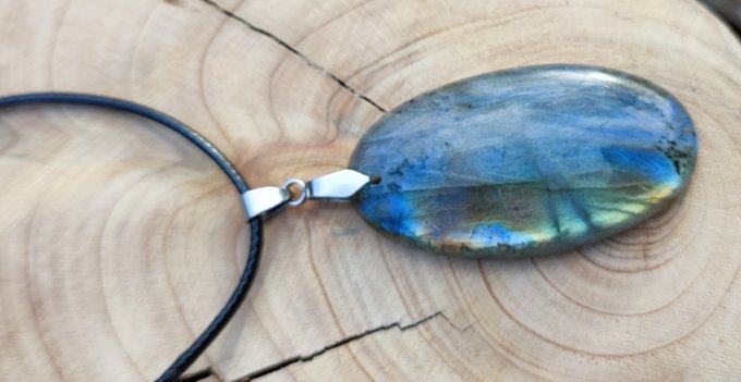 Pendentif labradorite 